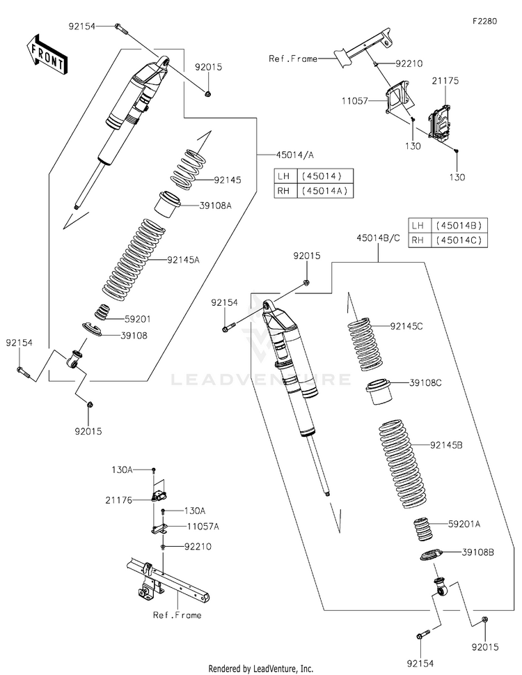 Shock Absorber(S) Schematic