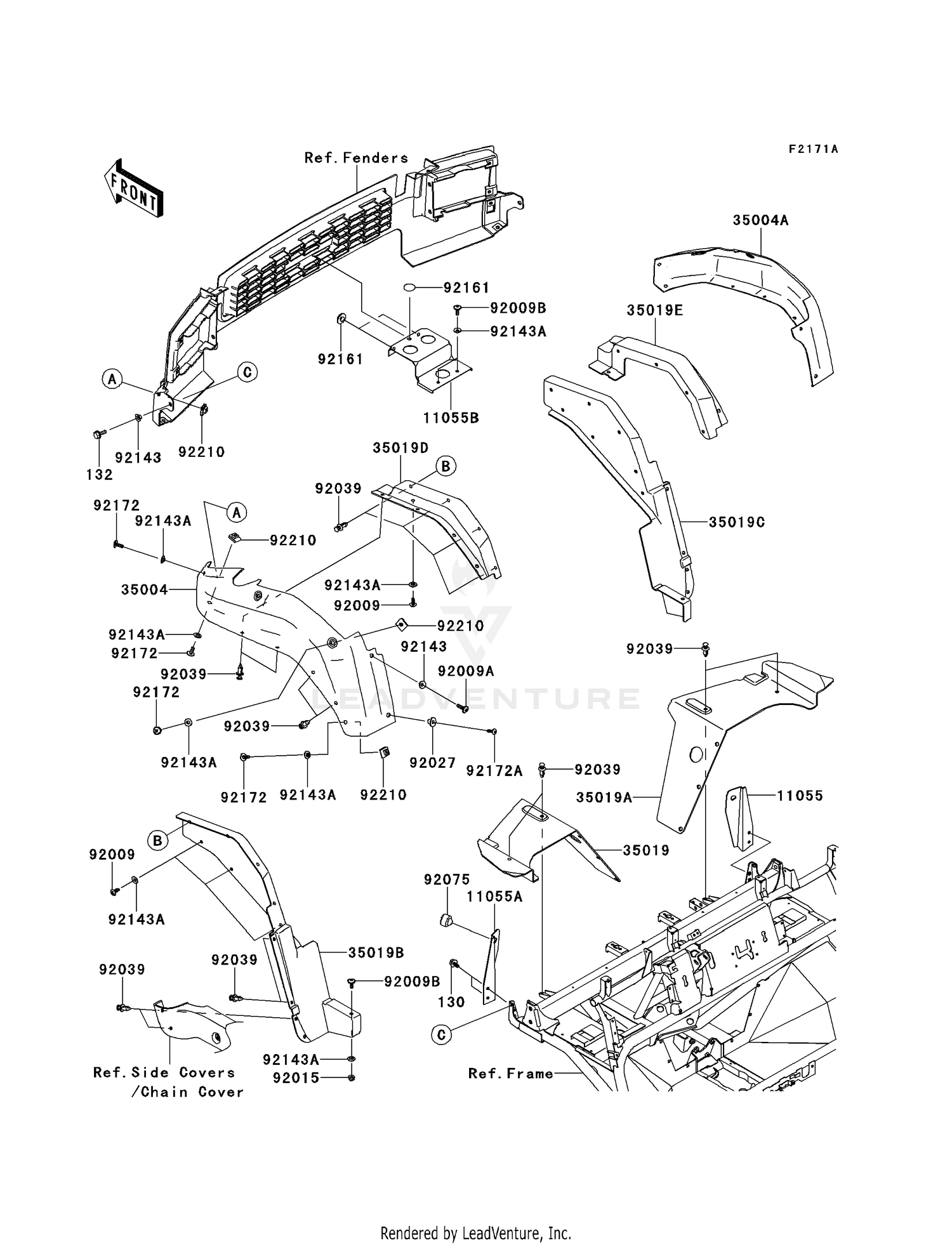 FRONT FENDER(S)(FCF/FDF)