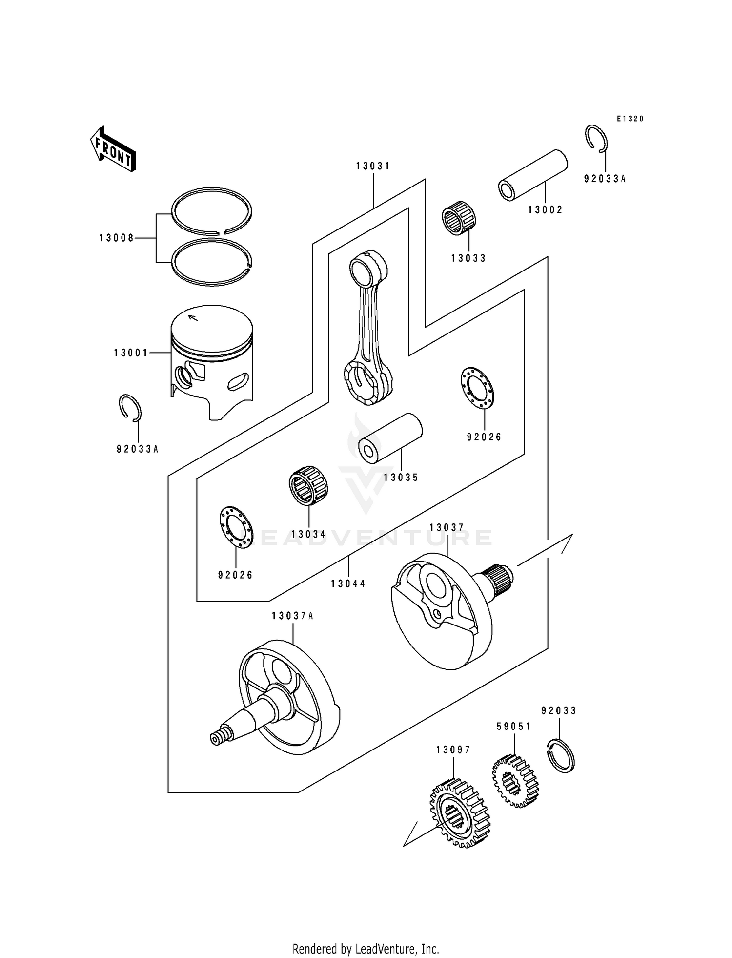 CRANKSHAFT/PISTON