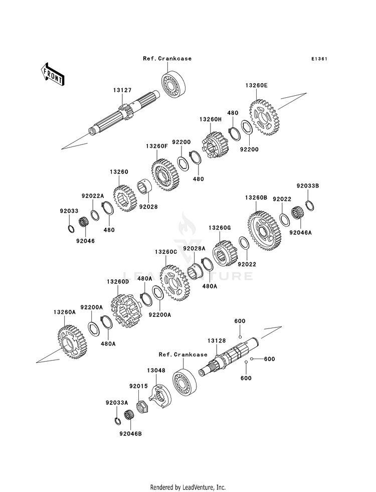 Transmission (R1) Schematic