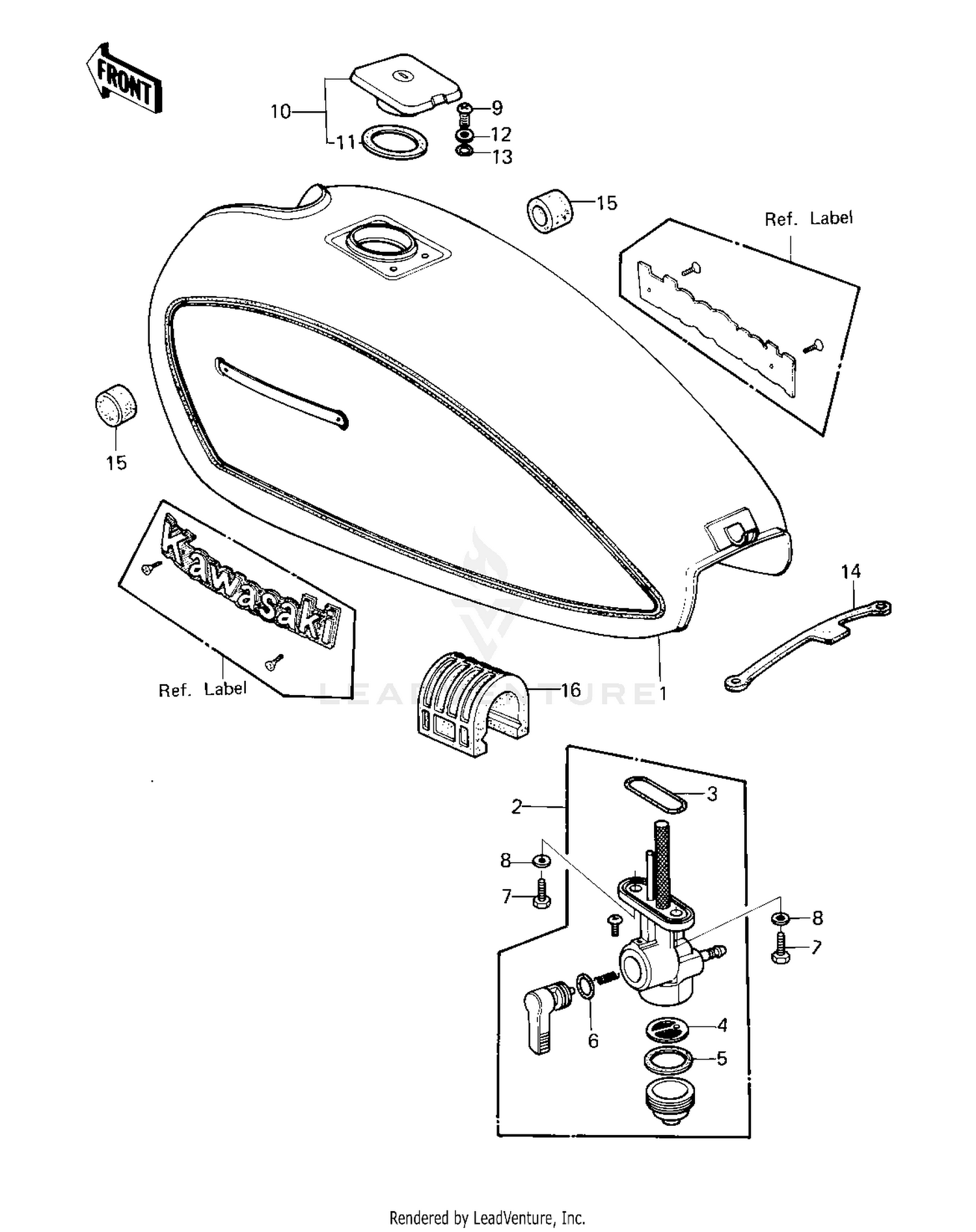 FUEL TANK ('80 D1)
