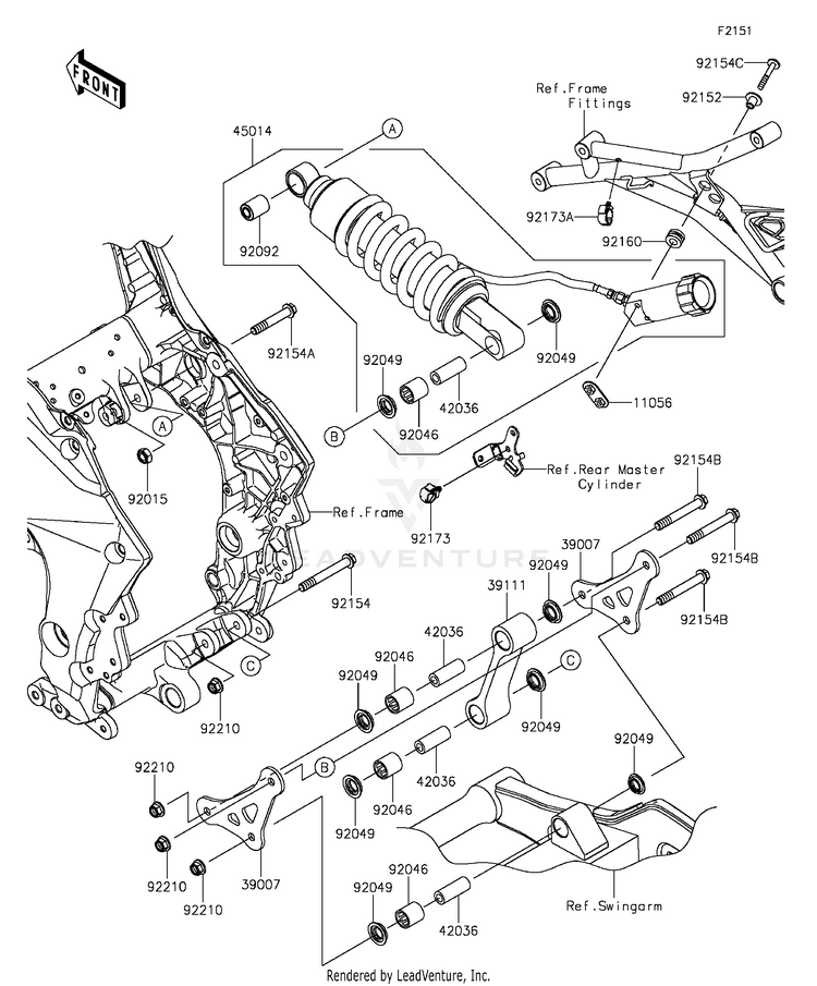 Suspension/Shock Absorber Schematic