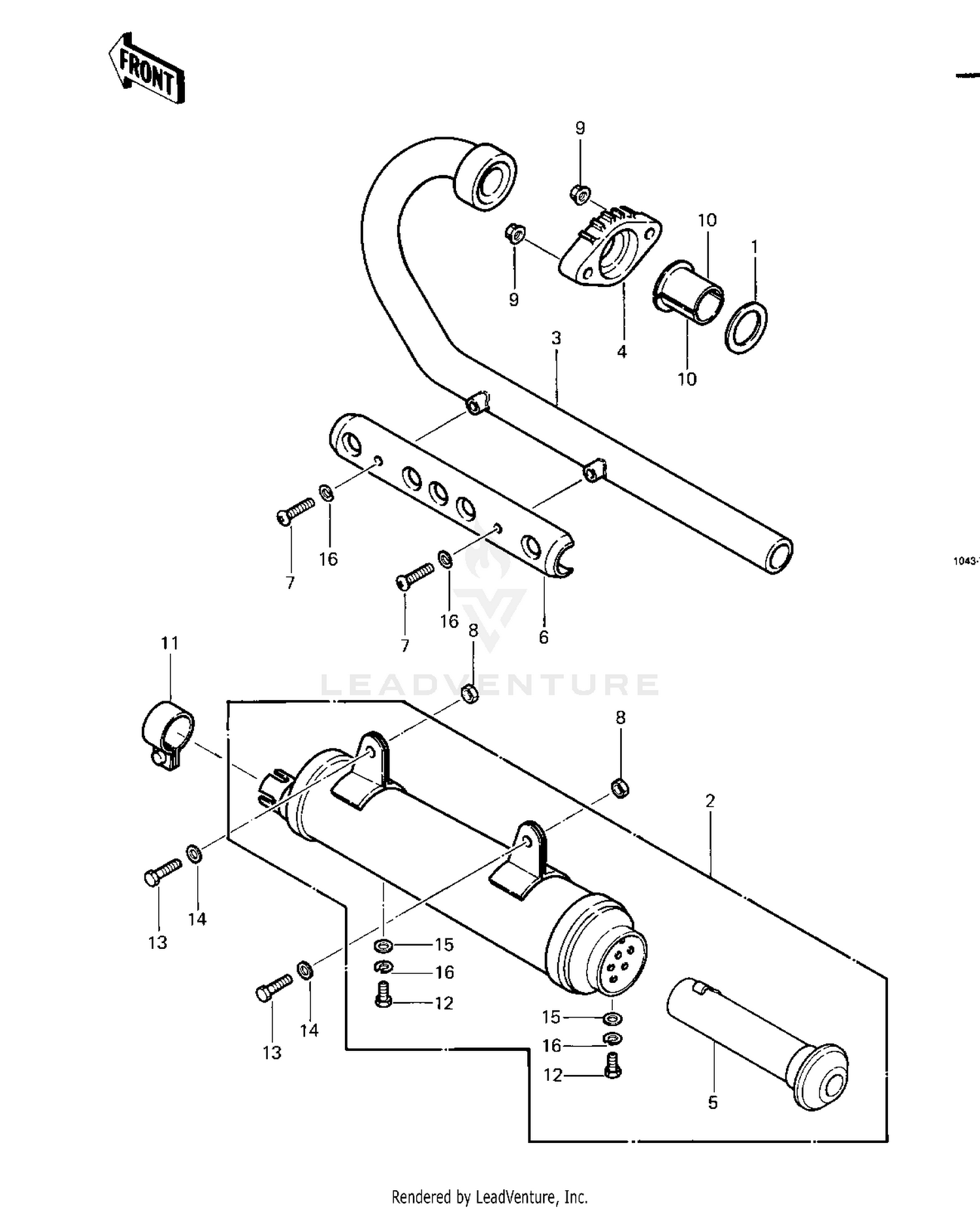 MUFFLER ('83 C1)