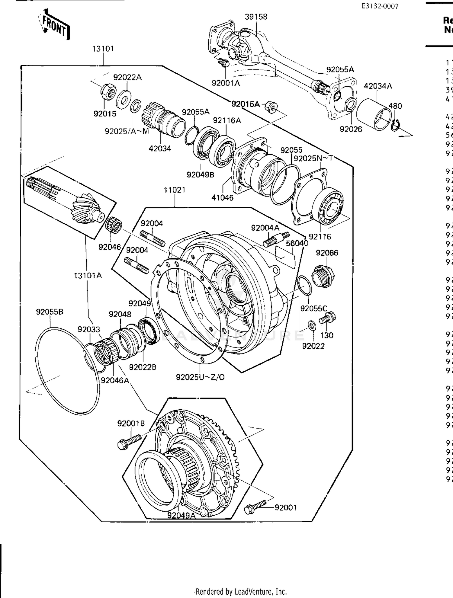 Assembly diagram