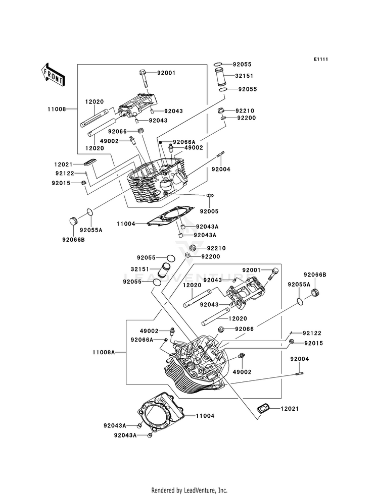 Cylinder Head Schematic