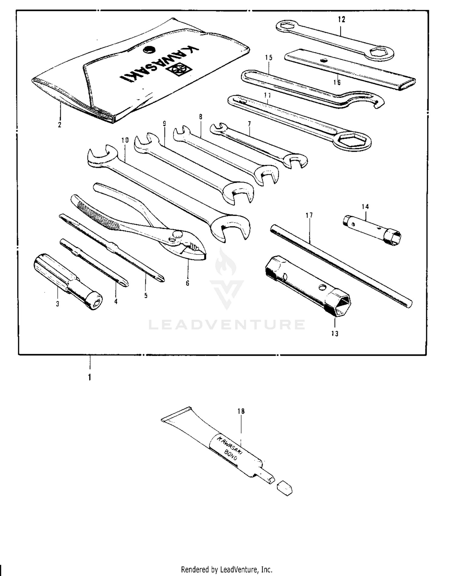 OWNER TOOLS ('74-'75 S3/S3-A)