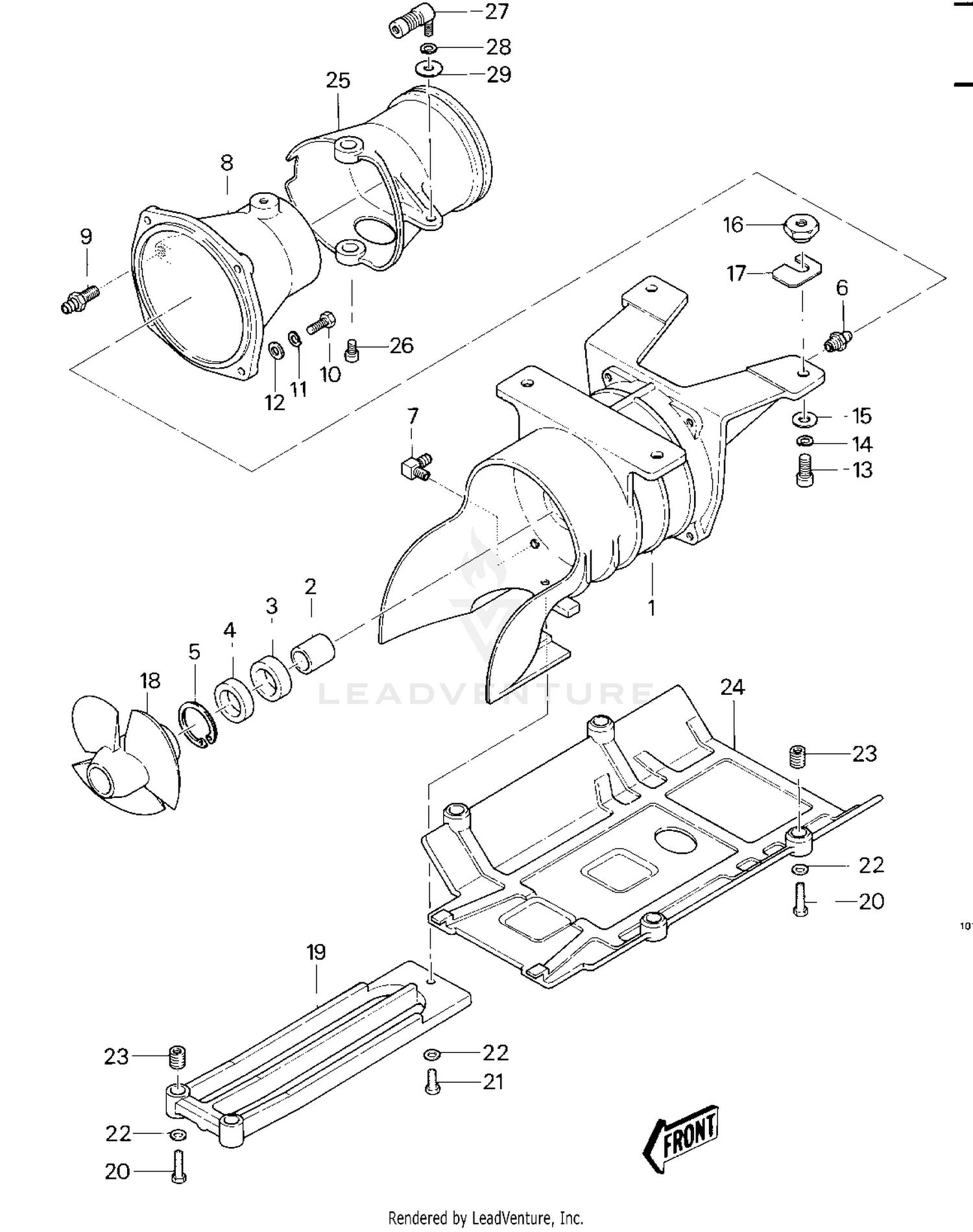 JET PUMP ('82-'83 JS440-A6/A7)