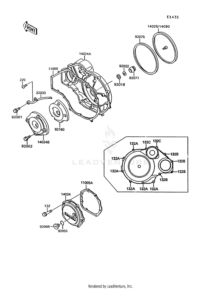 Engine Cover(S) Schematic