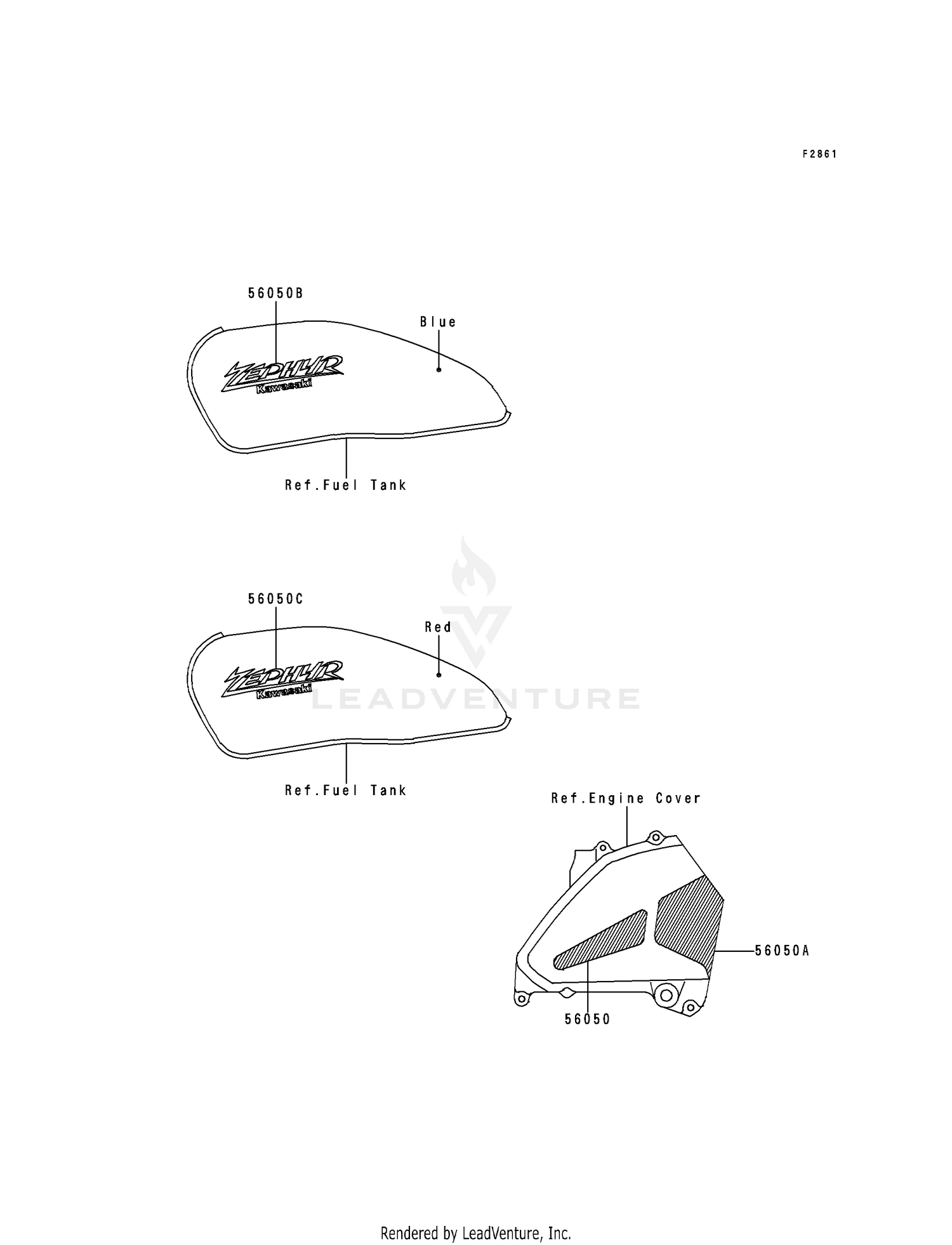 DECAL (ZR550-B1/B2)