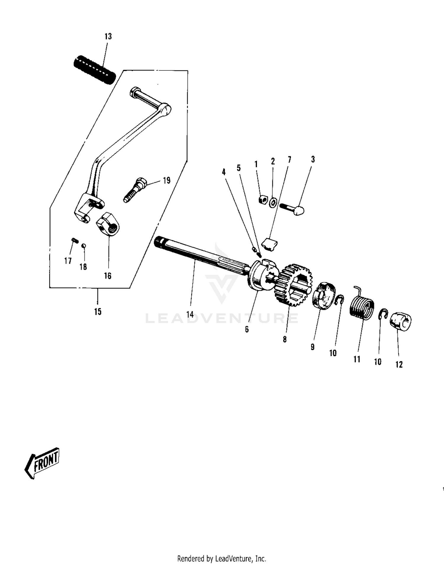KICKSTARTER MECHANISM