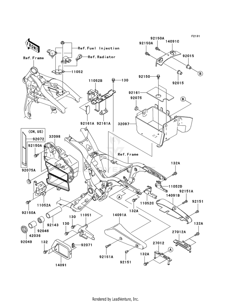 Frame Fittings Schematic
