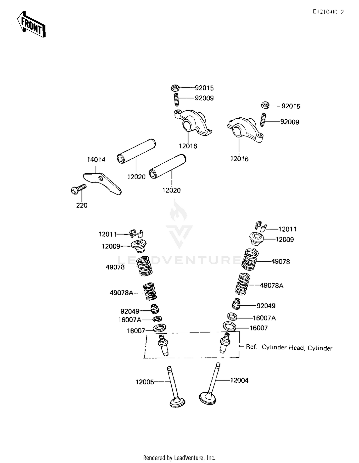 ROCKER ARMS/VALVES