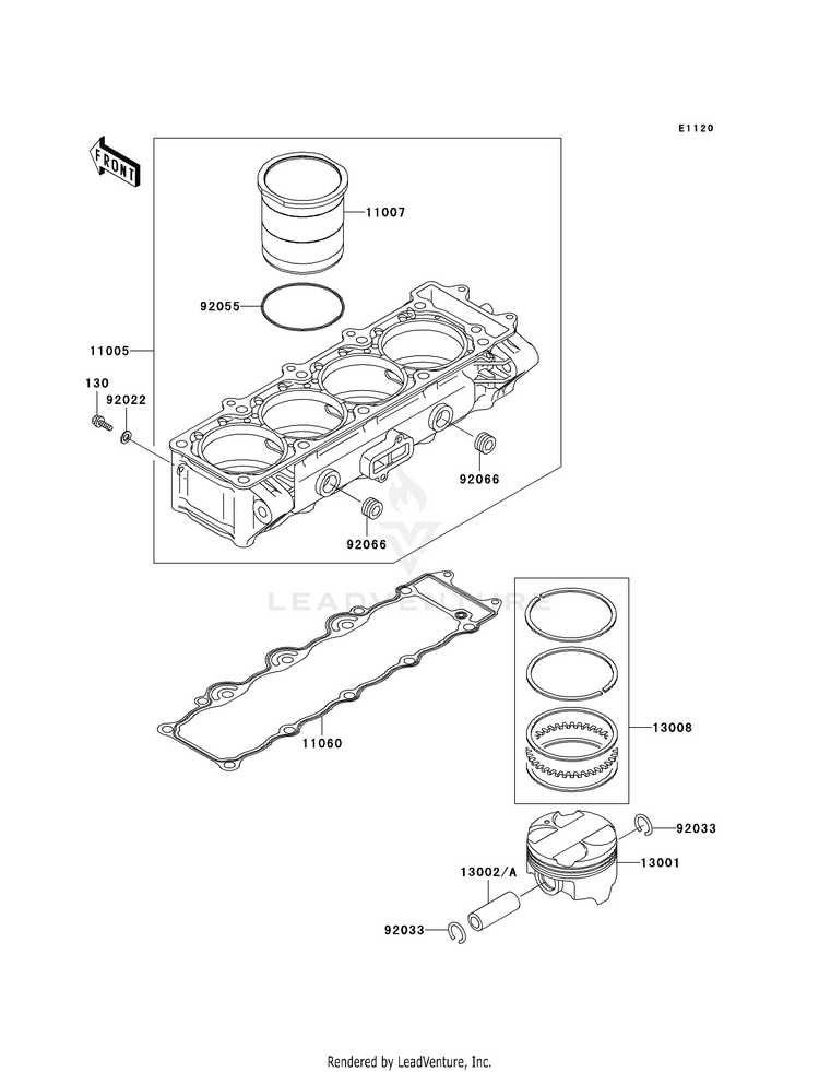 Cylinder/Piston(S) Schematic