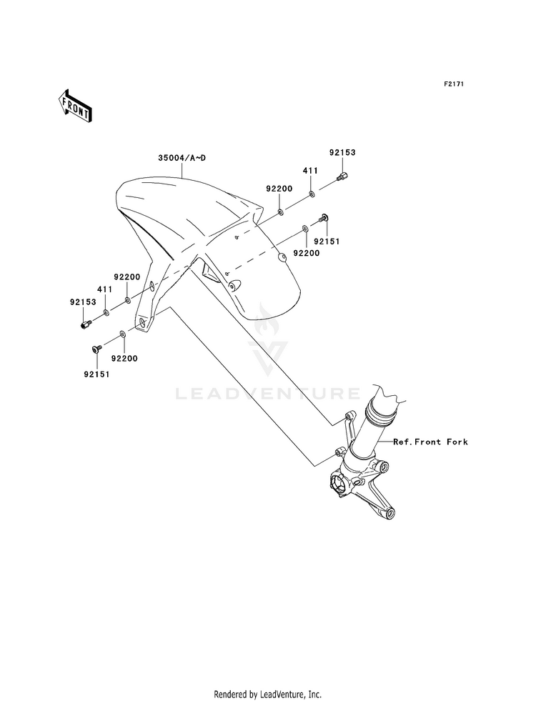 Front Fender(S) Schematic