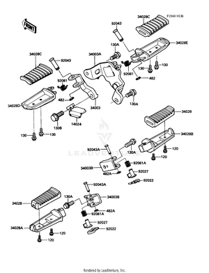 Footrests Schematic