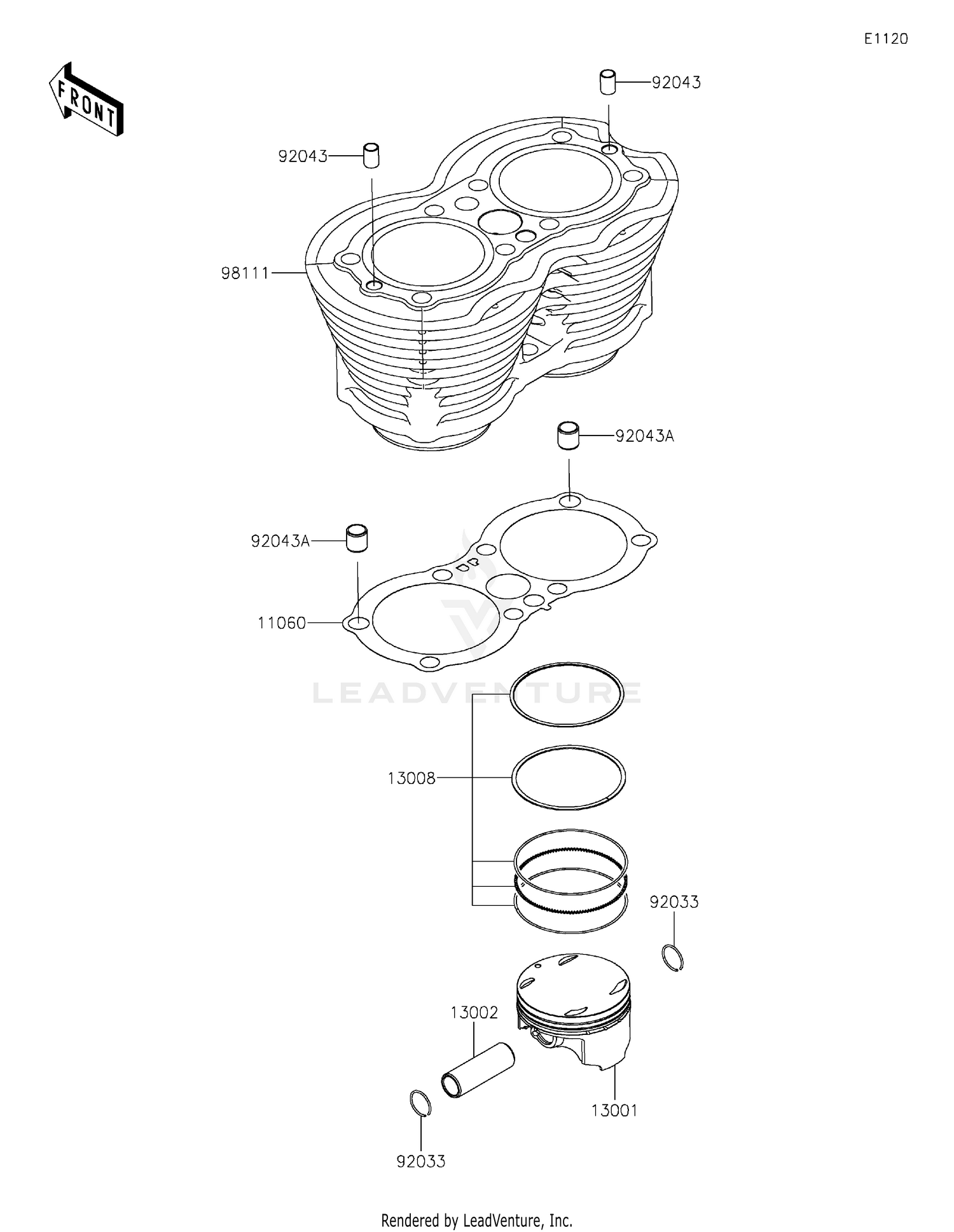 Cylinder/Piston(s)