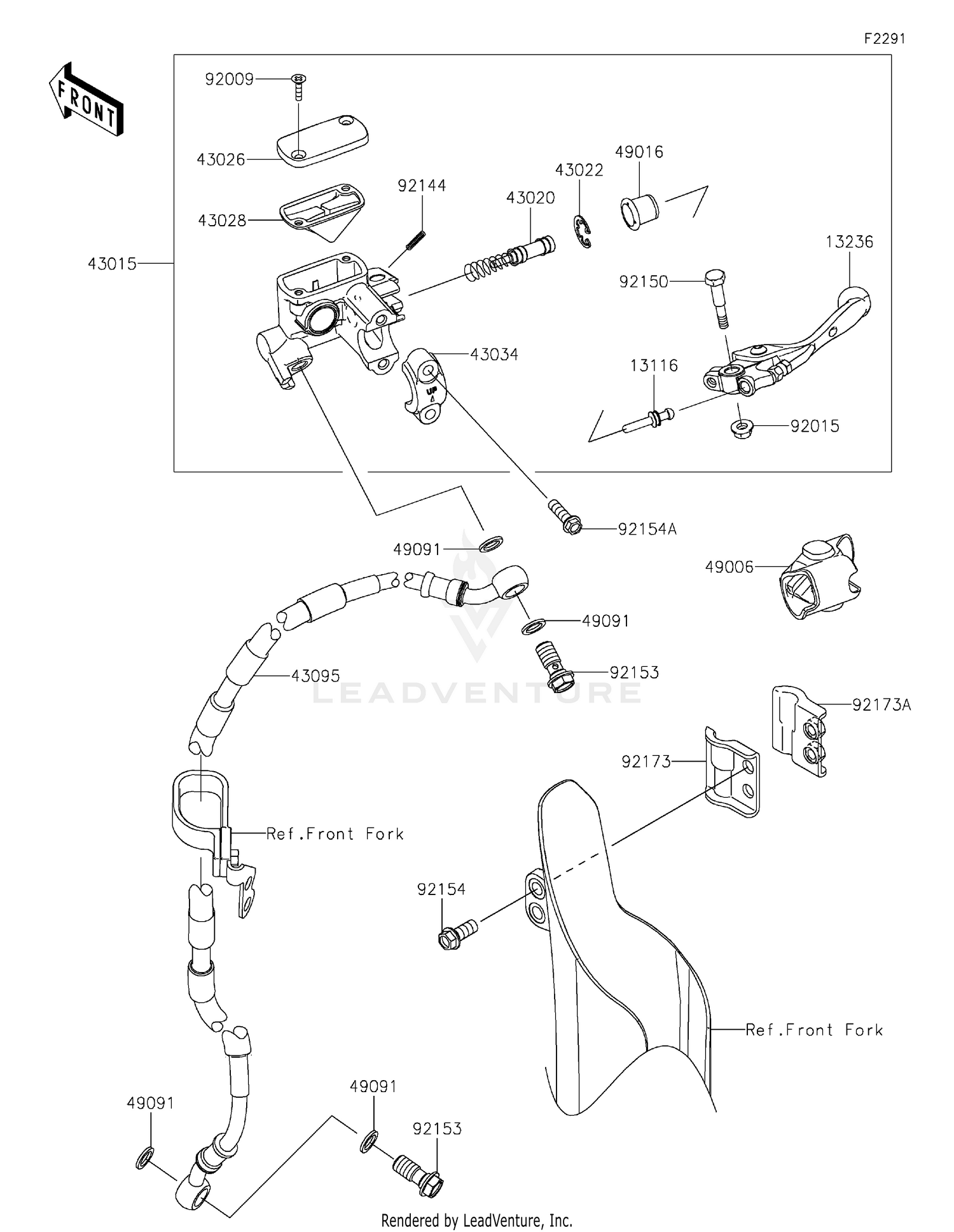 Front Master Cylinder