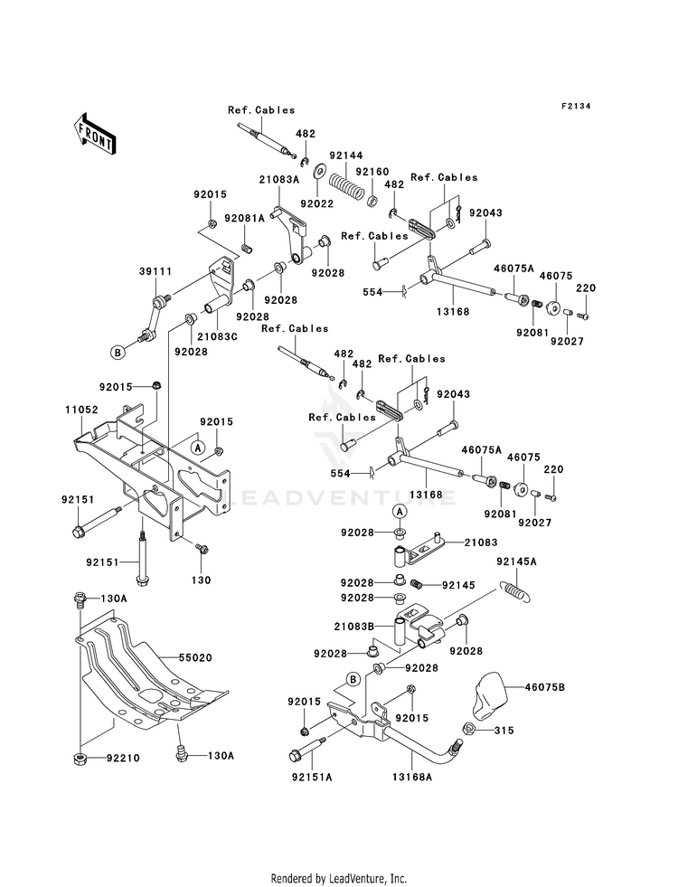 Shift Lever(S)(-Jk1afdb1 6b511025) Schematic