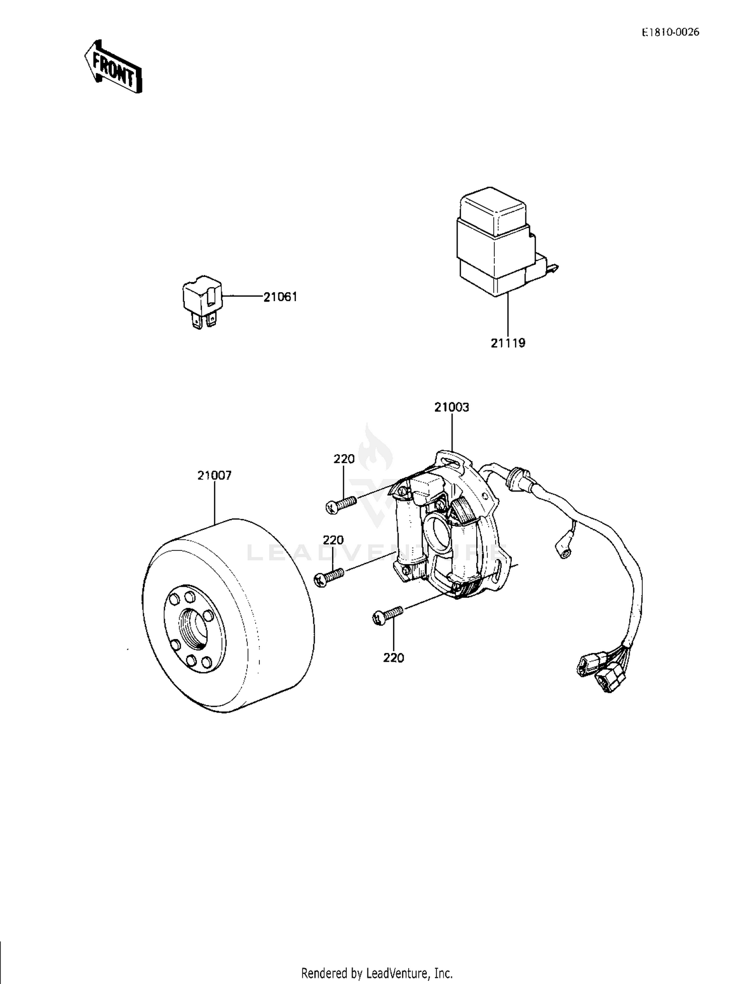 IGNITION/GENERATOR/RECTIFIER