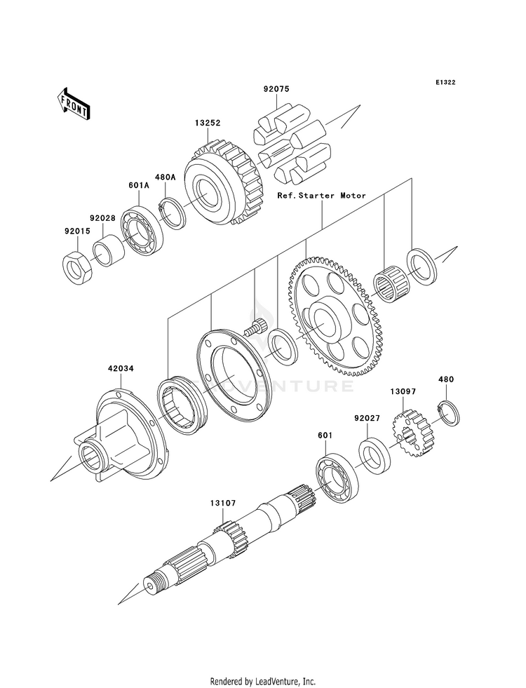 Secondary Shaft Schematic