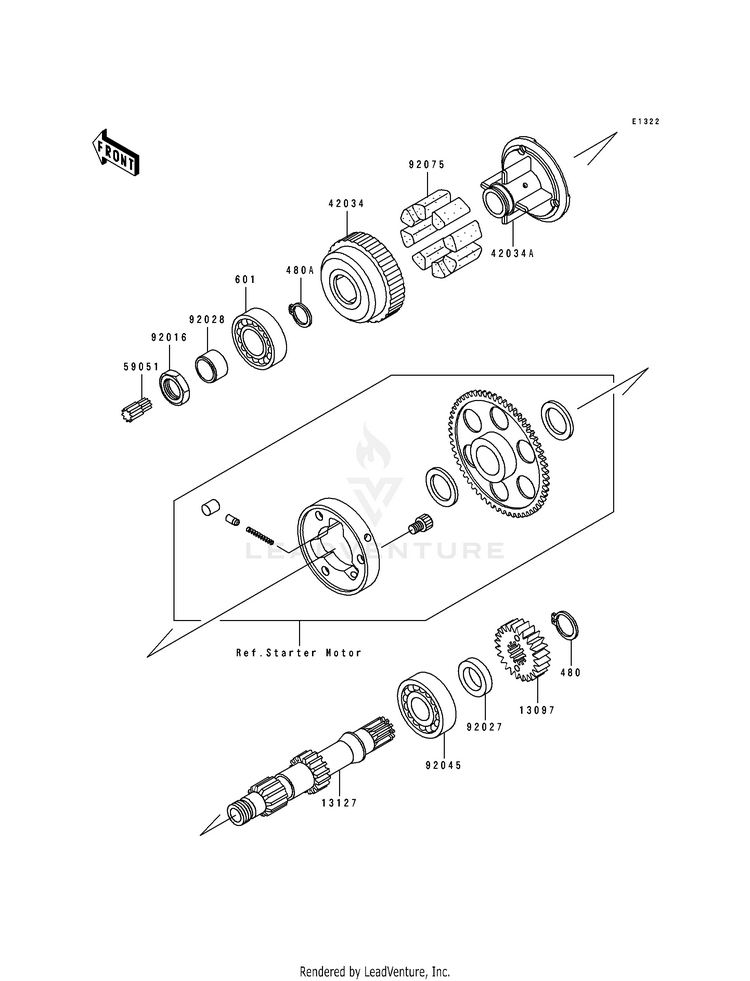 Secondary Shaft Schematic