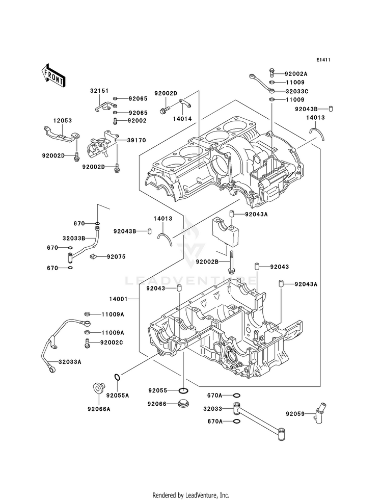 Crankcase Schematic