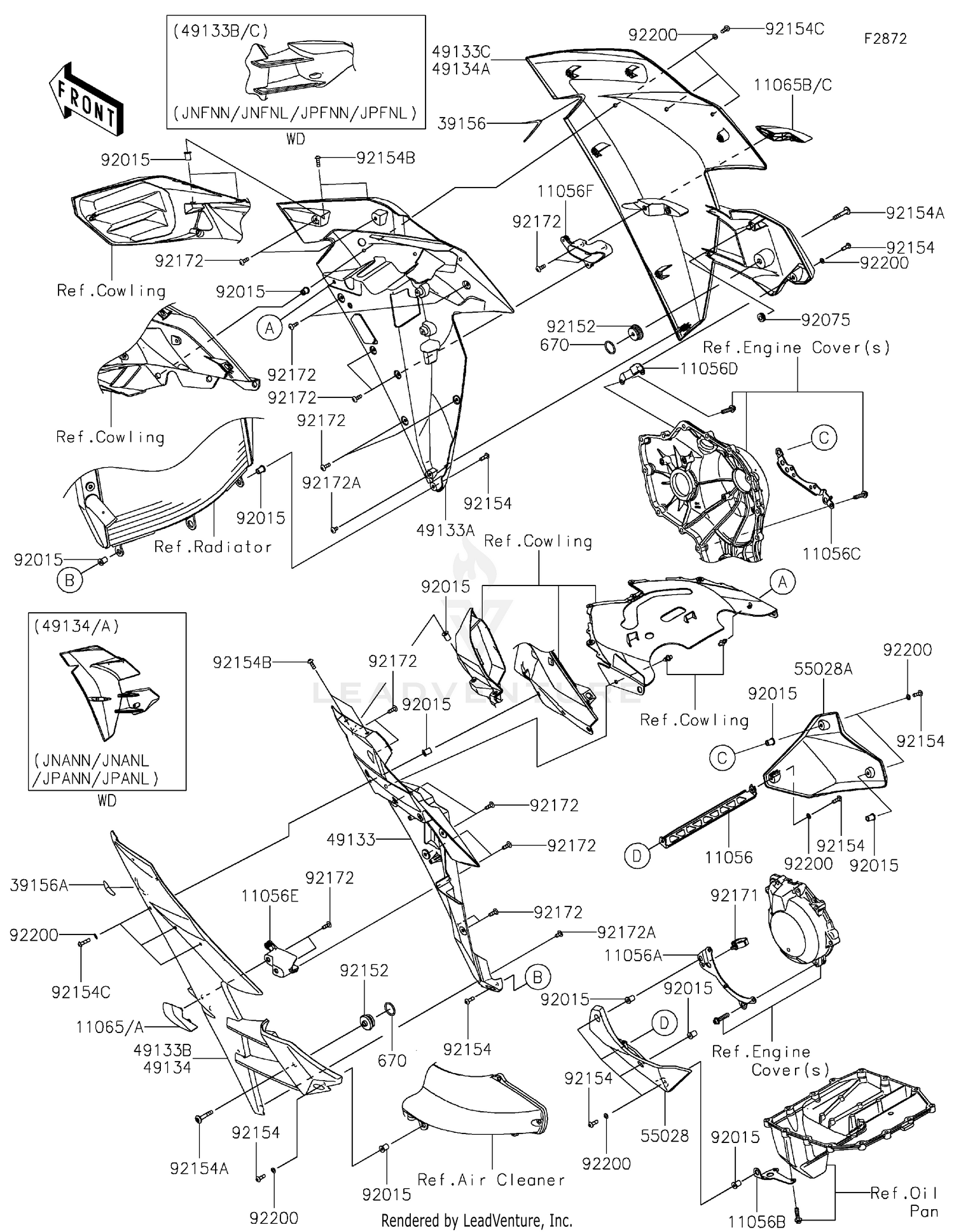 Cowling Lowers