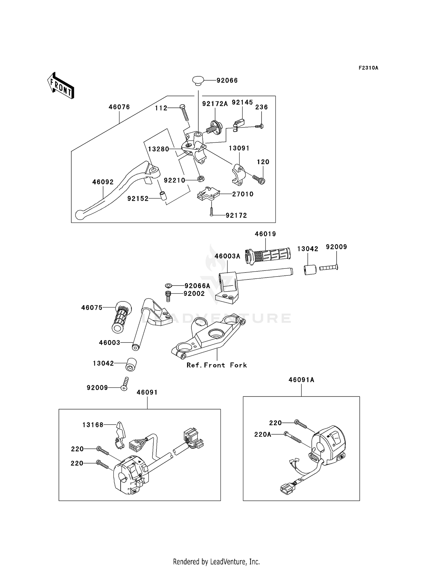 HANDLEBAR (E12/E13)