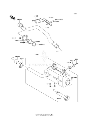 Muffler(s) Schematic