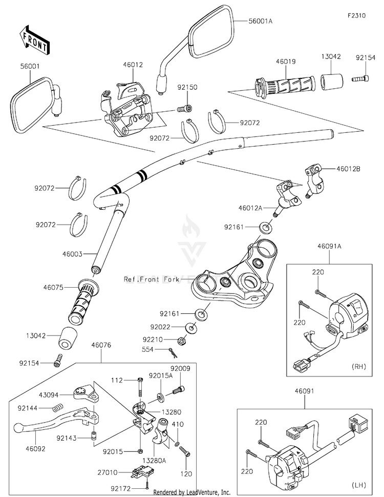 Handlebar Schematic