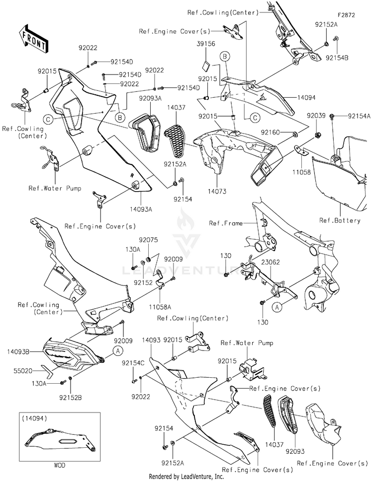 Cowling Lowers Schematic