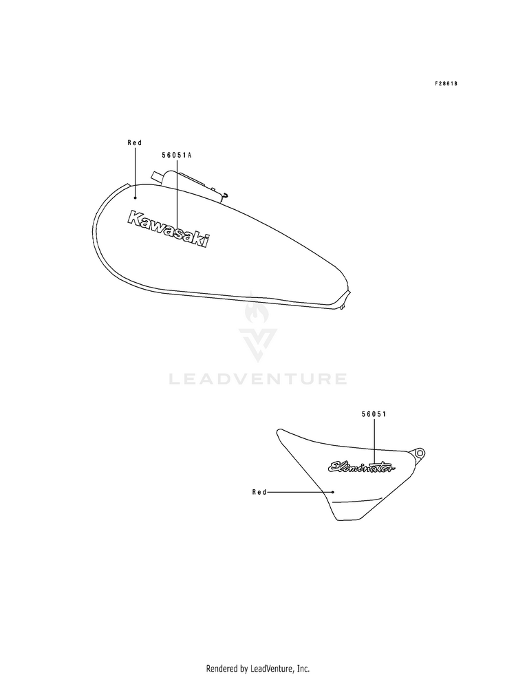 Decals (Red)(Zl600-B3) Schematic