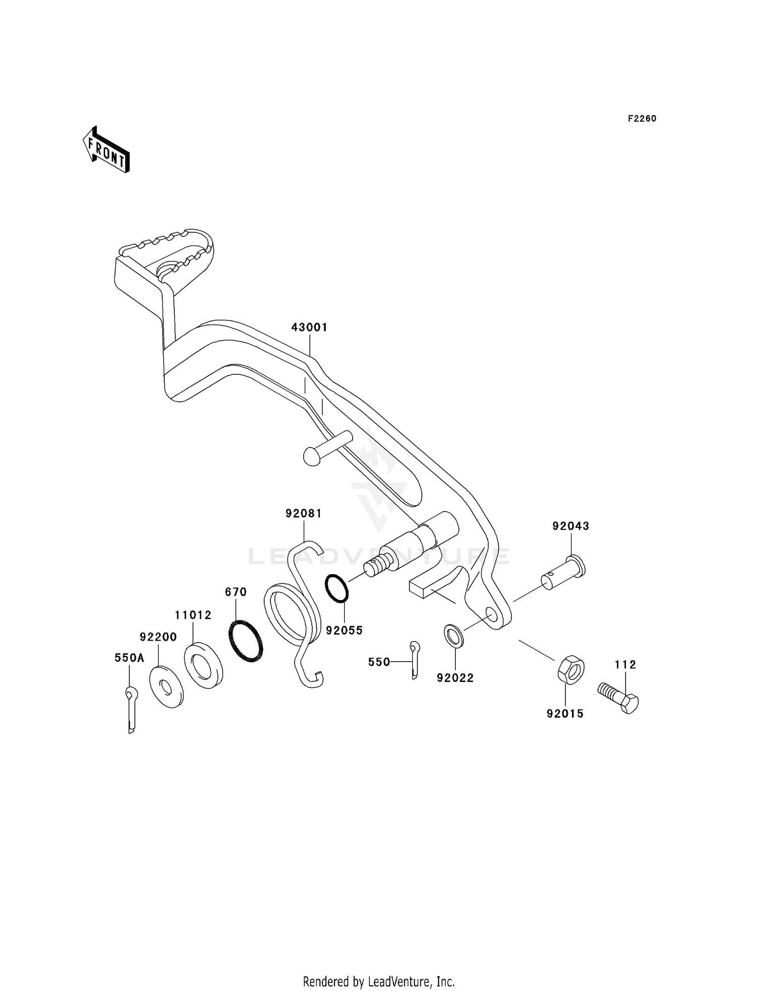 BRAKE PEDAL