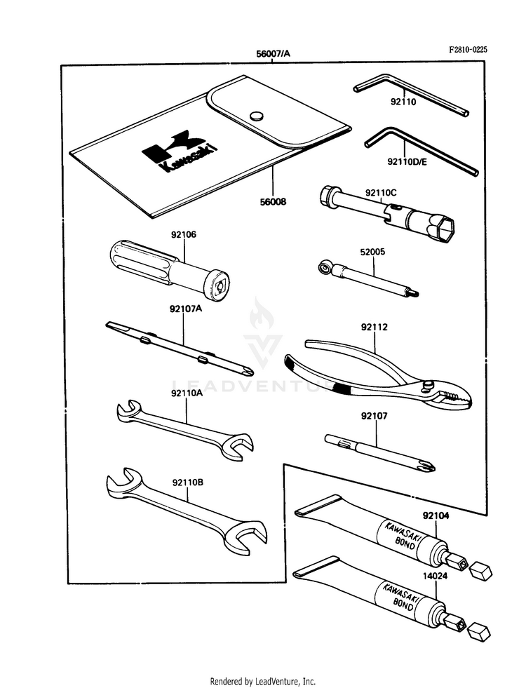 Owner's Tools Schematic