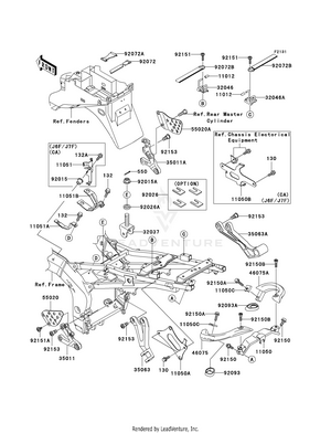 Frame Fittings Schematic