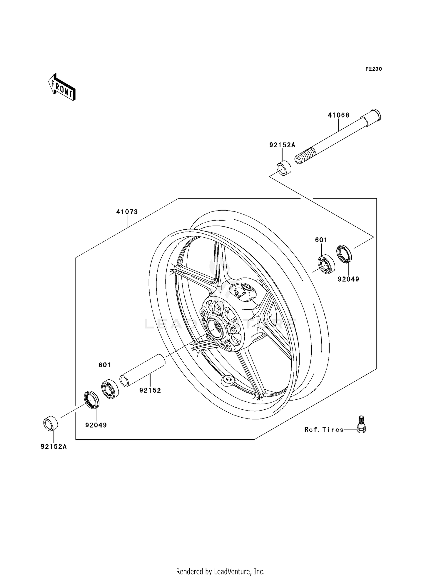 FRONT WHEEL