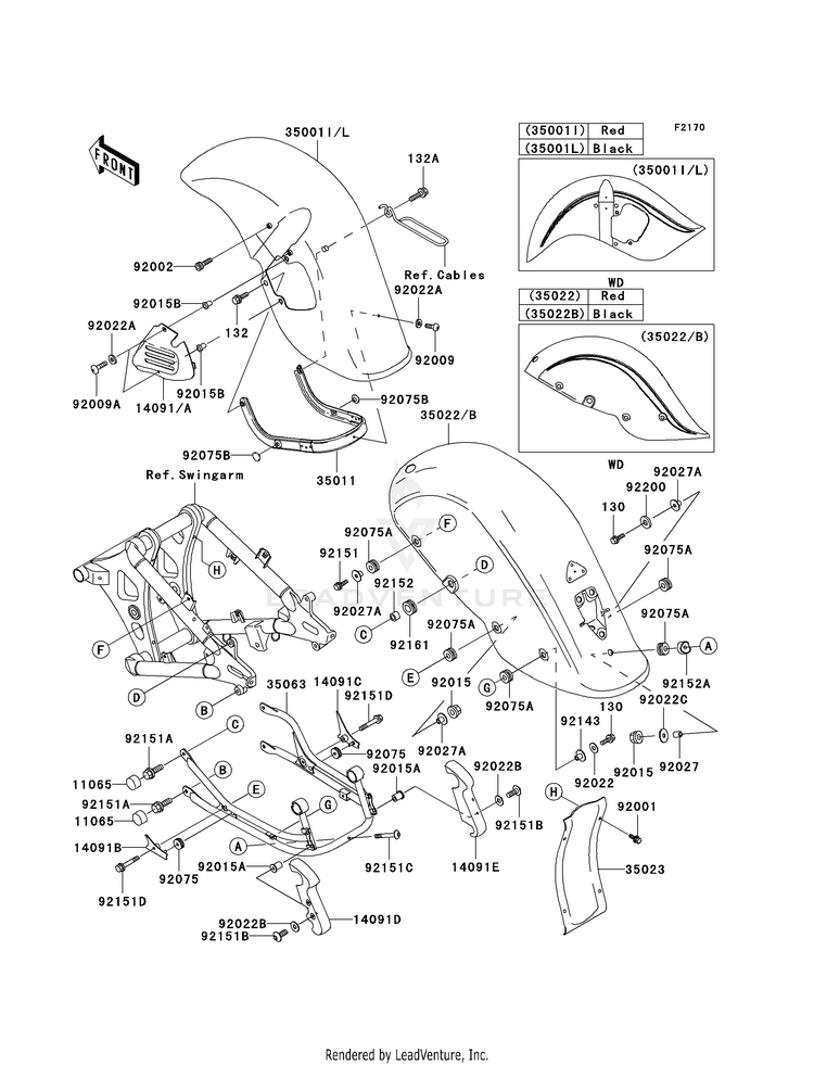 Fenders (E1/E2) Schematic