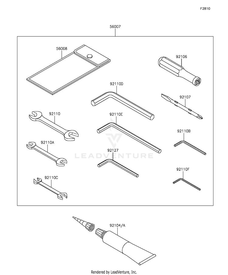 Owner's Tools Schematic