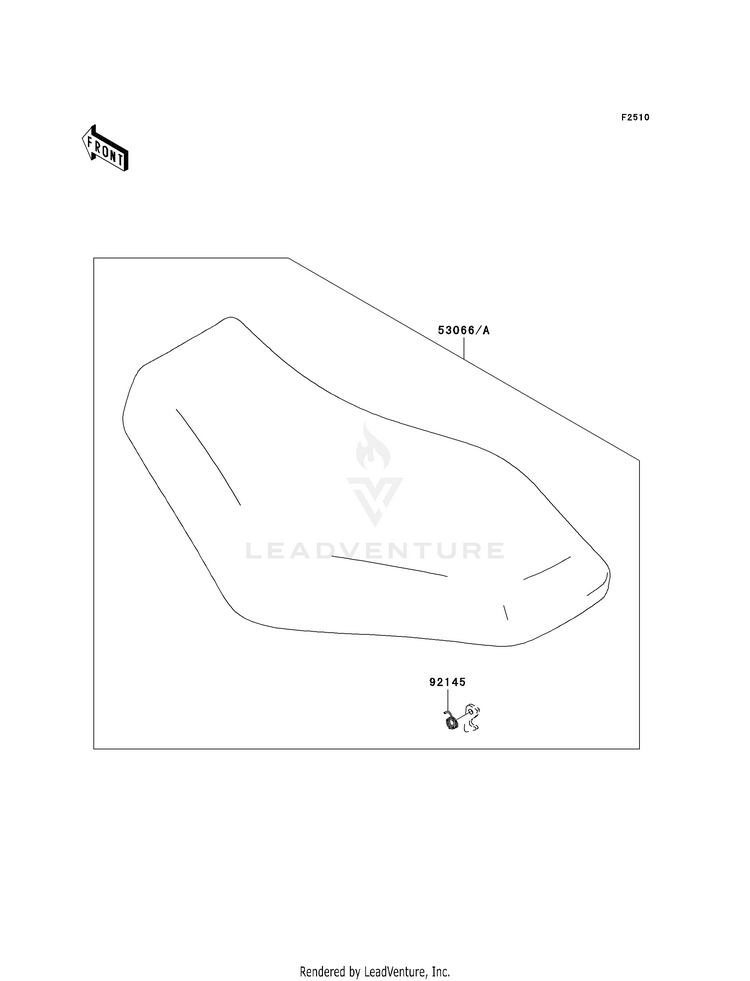 Seat KVF750A7F Brute Force 750 4x4i (2007) Schematic