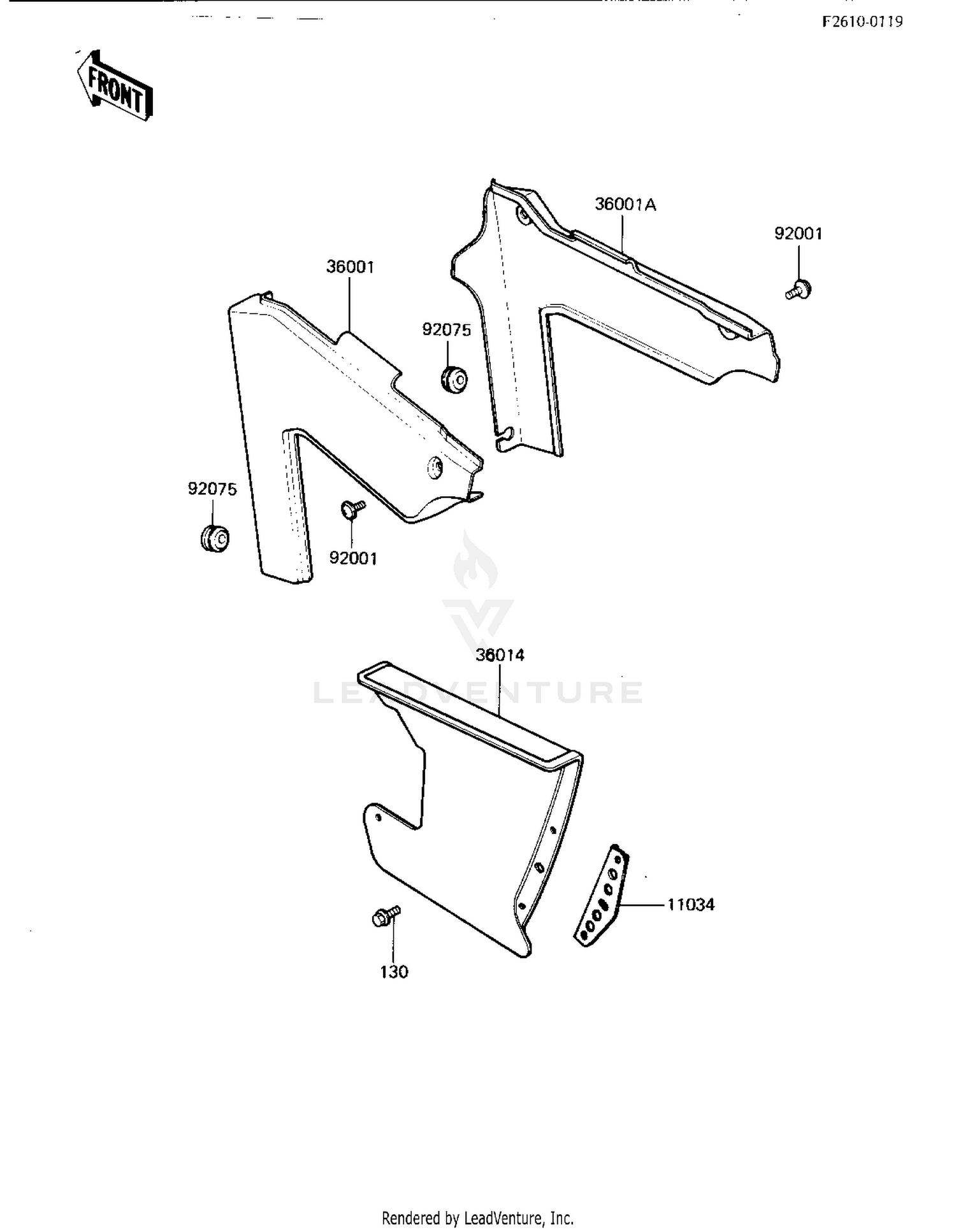 SIDE COVERS/CHAIN COVER
