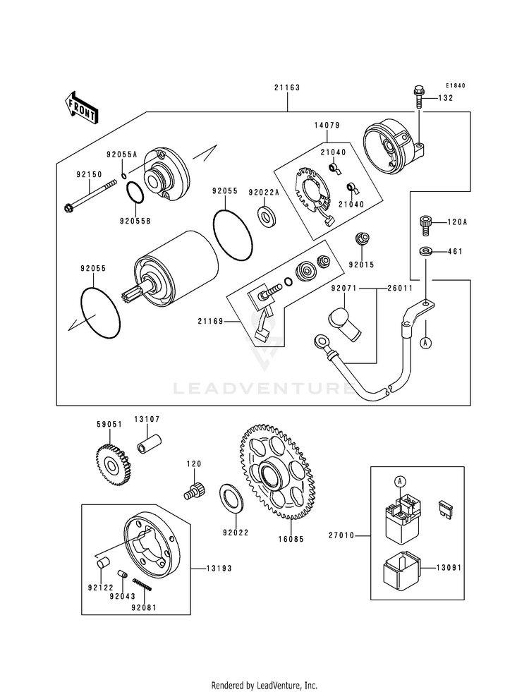 Starter Motor Schematic
