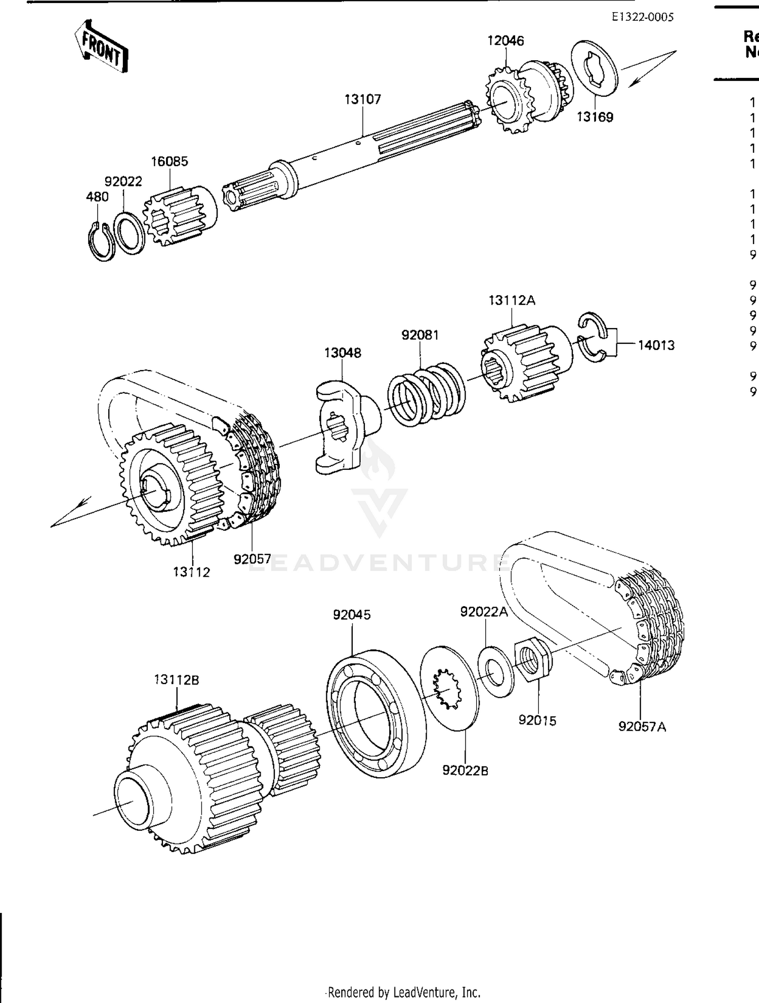 Assembly diagram
