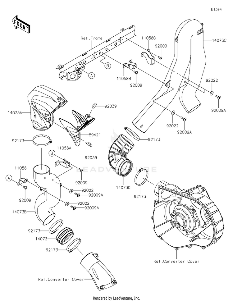 Air Cleaner-Belt Converter Schematic