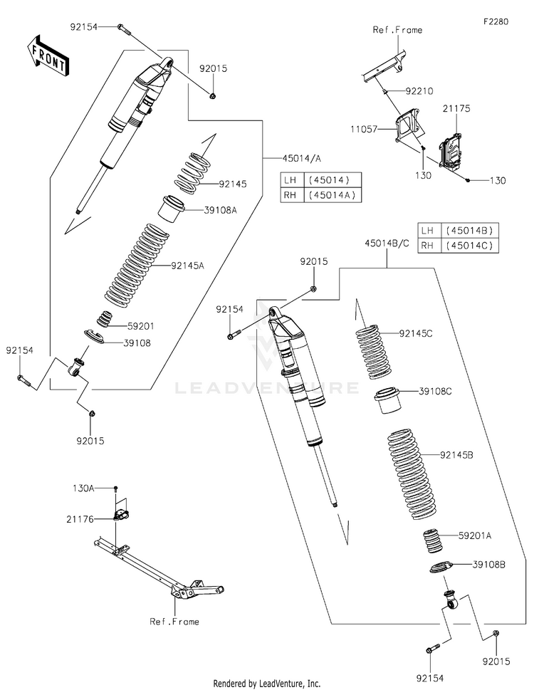 Shock Absorber(S) Schematic