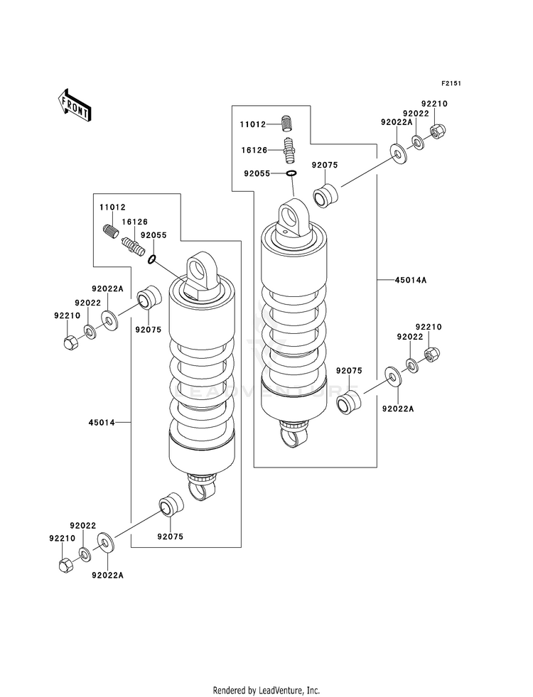 Suspension/Shock Absorber Schematic