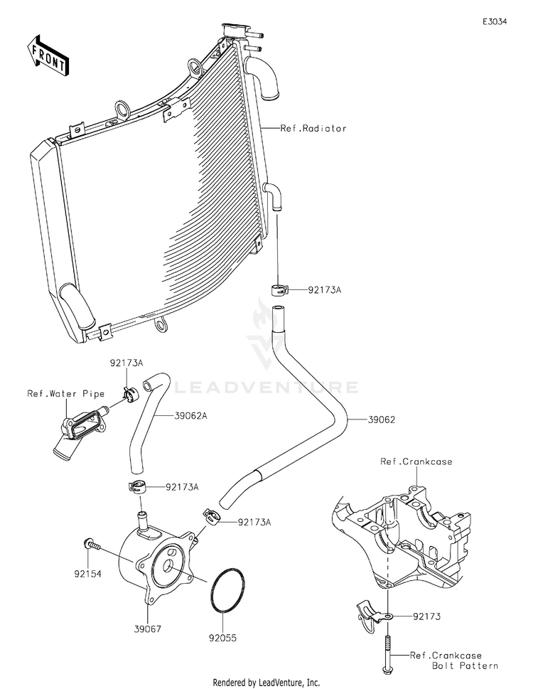 Oil Cooler Schematic