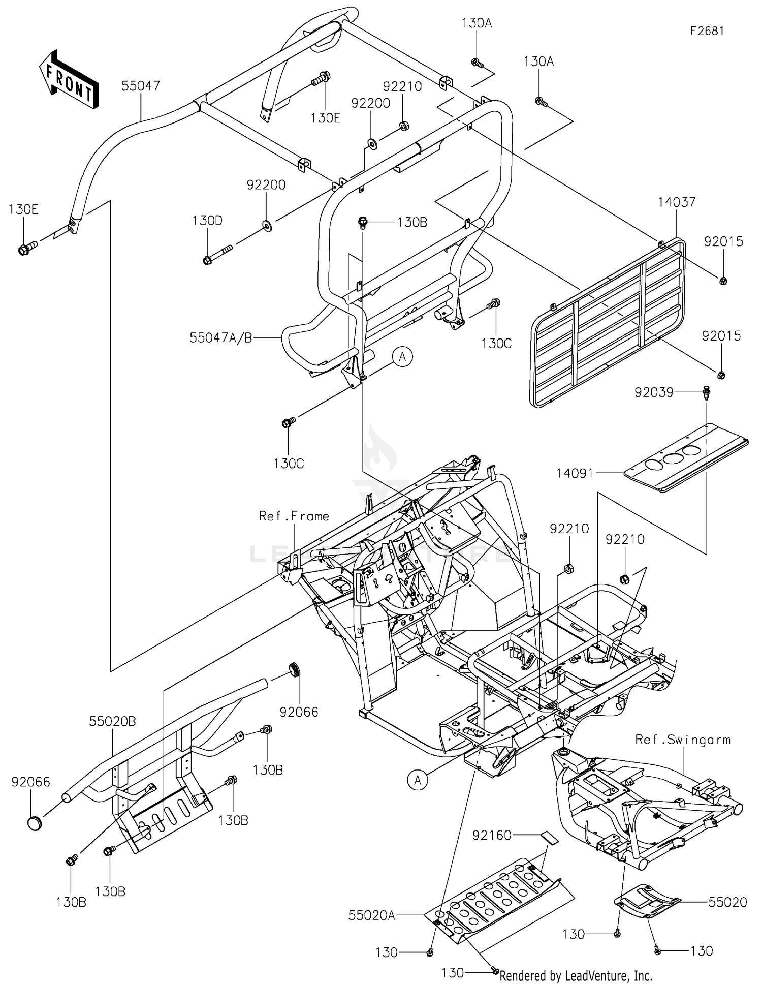 Guards/Cab Frame