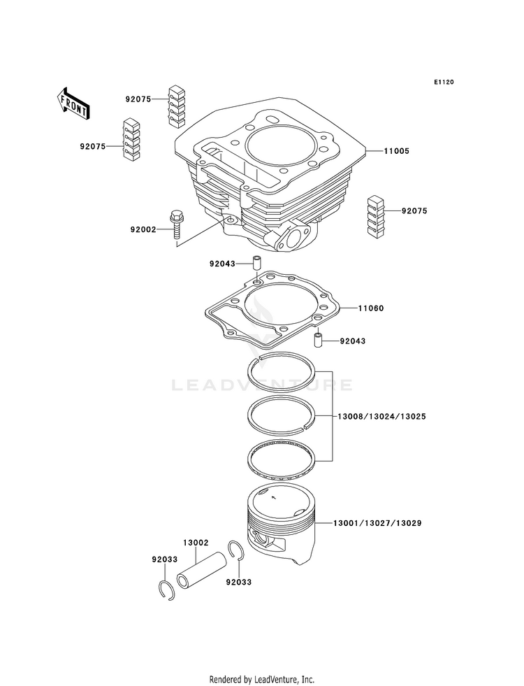 Cylinder/Piston(S) Schematic