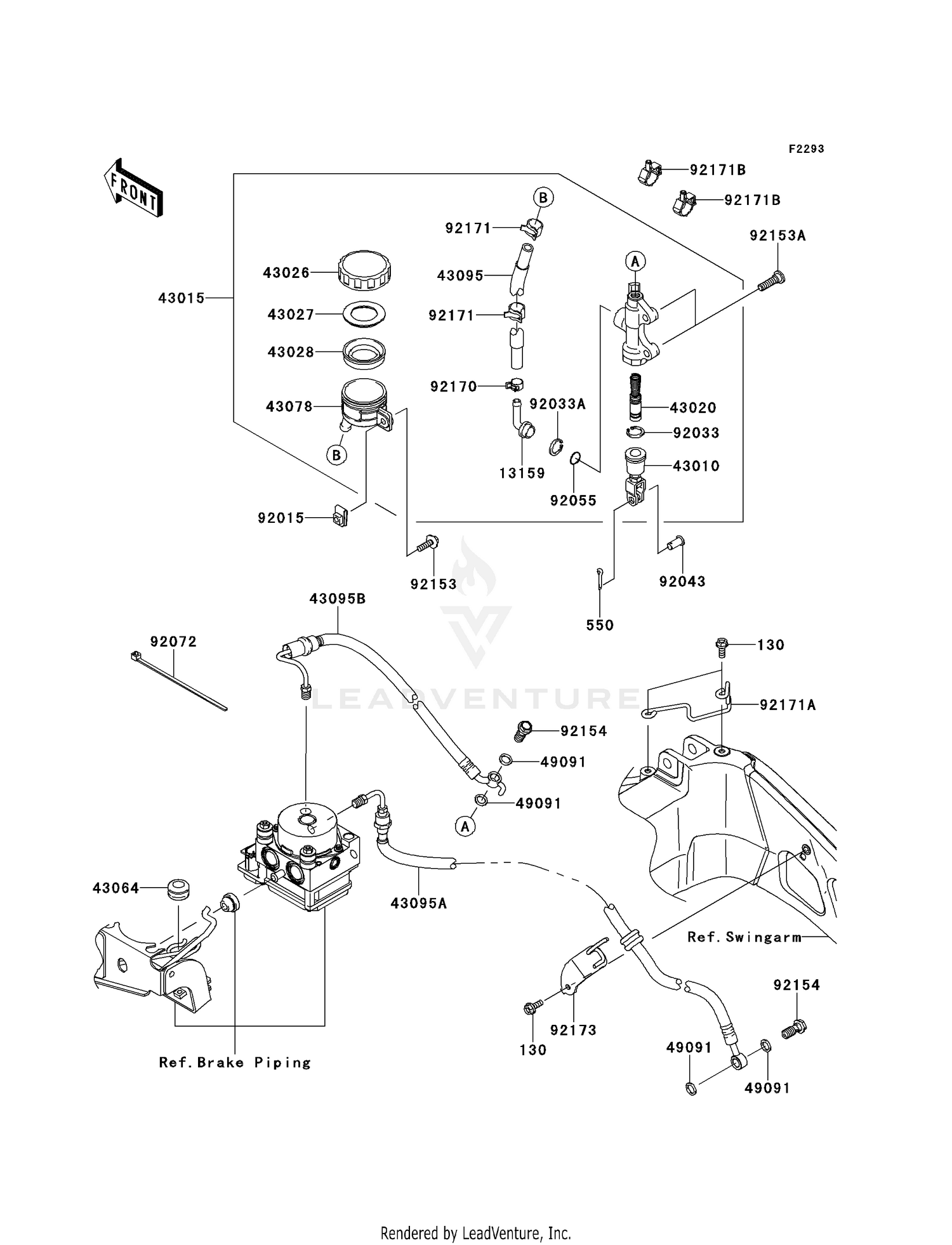 REAR MASTER CYLINDER