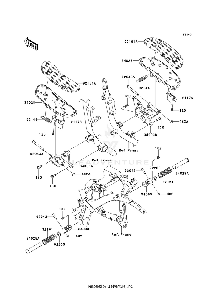 Footrests Schematic